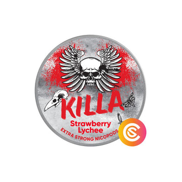 KILLA Strawberry Lychee Extra Strong Snus Core